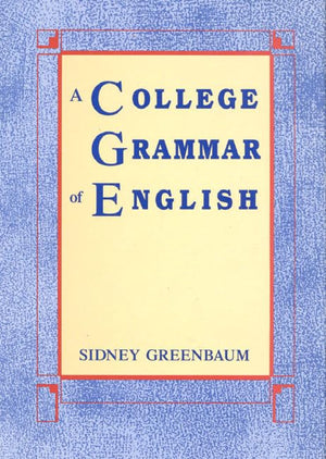 A College Grammar of English,Used