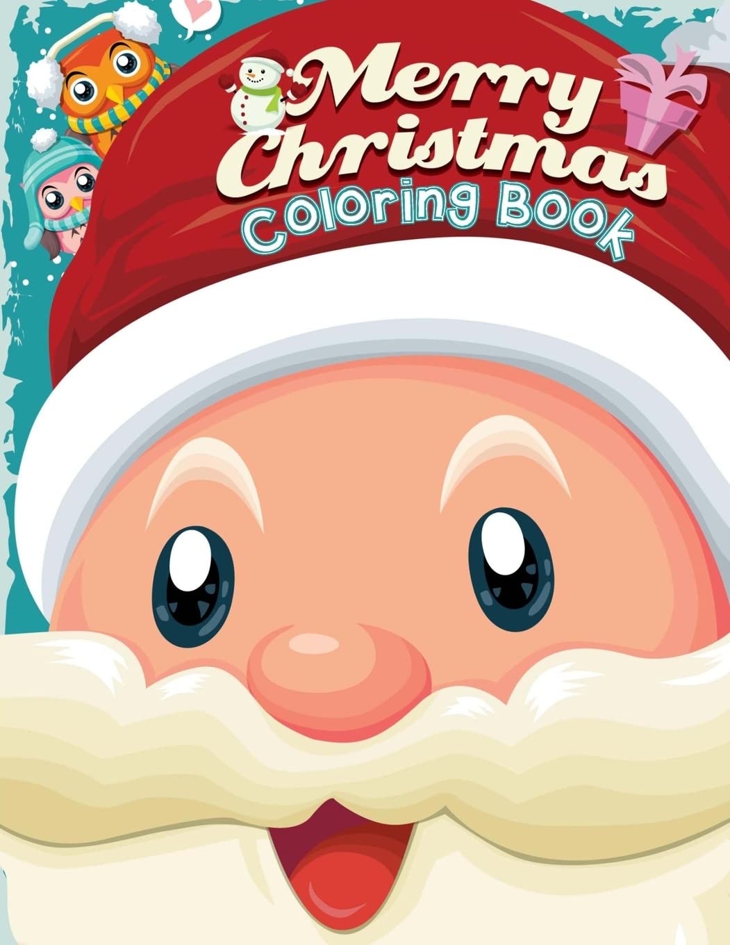 Merry Christmas Coloring Book: Christmas Coloring Book for Toddlers & Kids: Great Gift/Stocking Stuffer/Countdown to Christmas I,Used