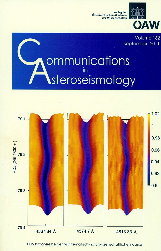 Communications in Asteroseismology 162,Used