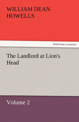 The Landlord at Lion's Head  Volume 2,Used