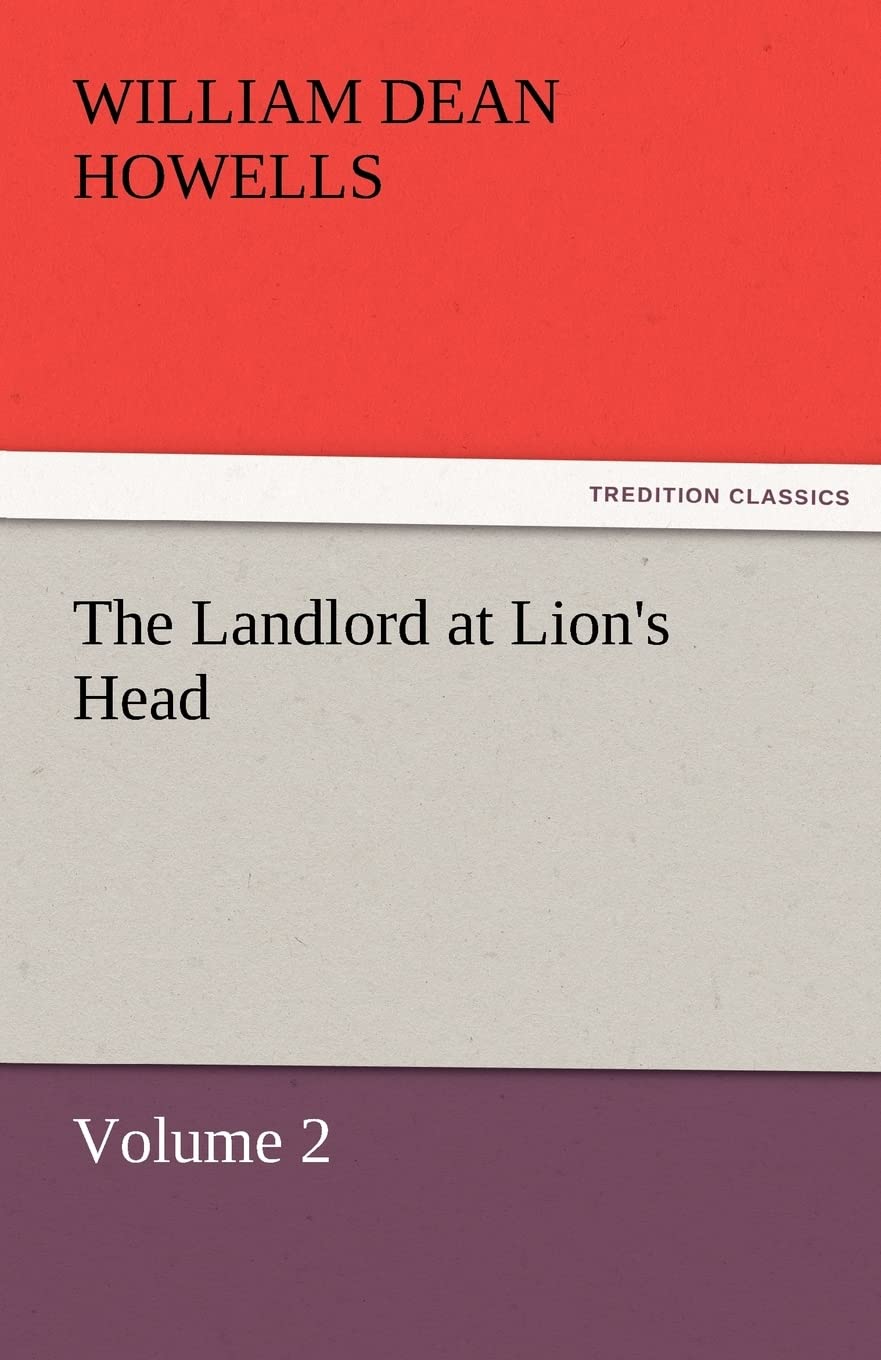 The Landlord at Lion's Head  Volume 2,Used