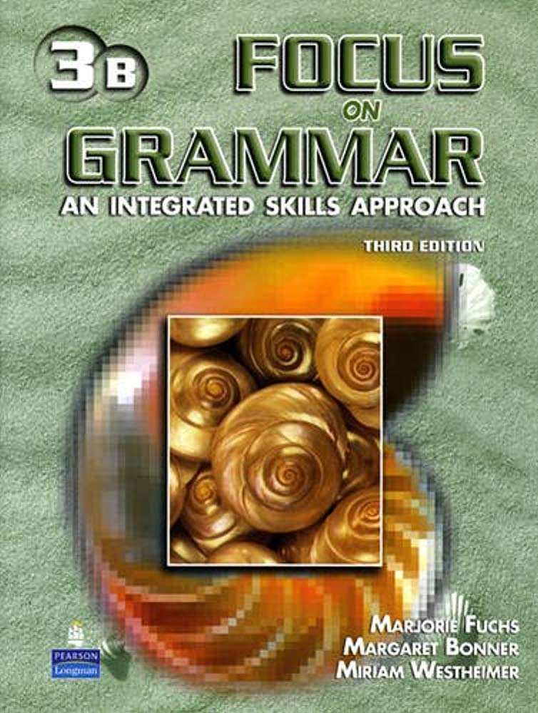 Focus On Grammar 3 Student Book B (Without Audio Cd),Used