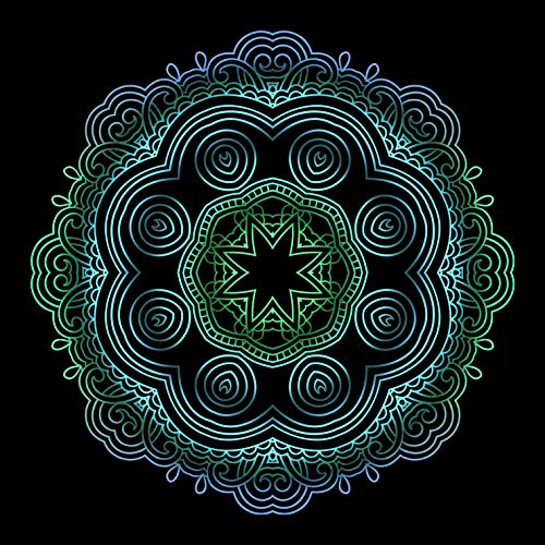 Mandalas For Meditation: Scratchoff Nightscapes