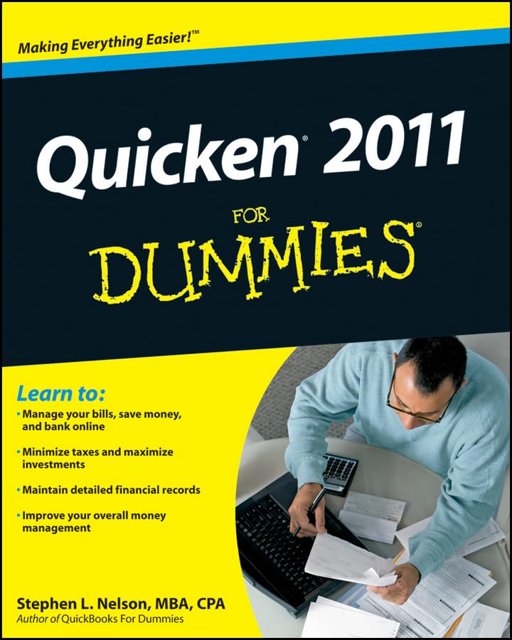 Quicken 2011 For Dummies,New
