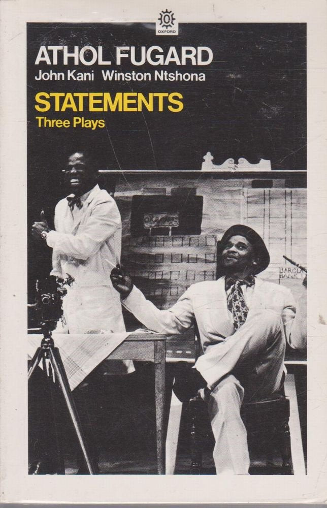 Statements: Three Plays,Used