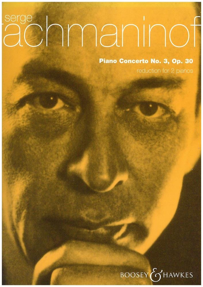 Piano Concerto No. 3 in D minor: op. 30. piano and orchestra. Rduction pour piano.,Used