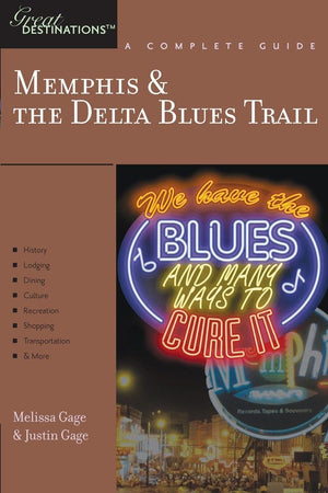 Explorer's Guide Memphis & the Delta Blues Trail: A Great Destination (Explorer's Great Destinations),Used