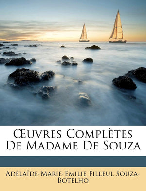 OEuvres Compltes De Madame De Souza (French Edition),Used
