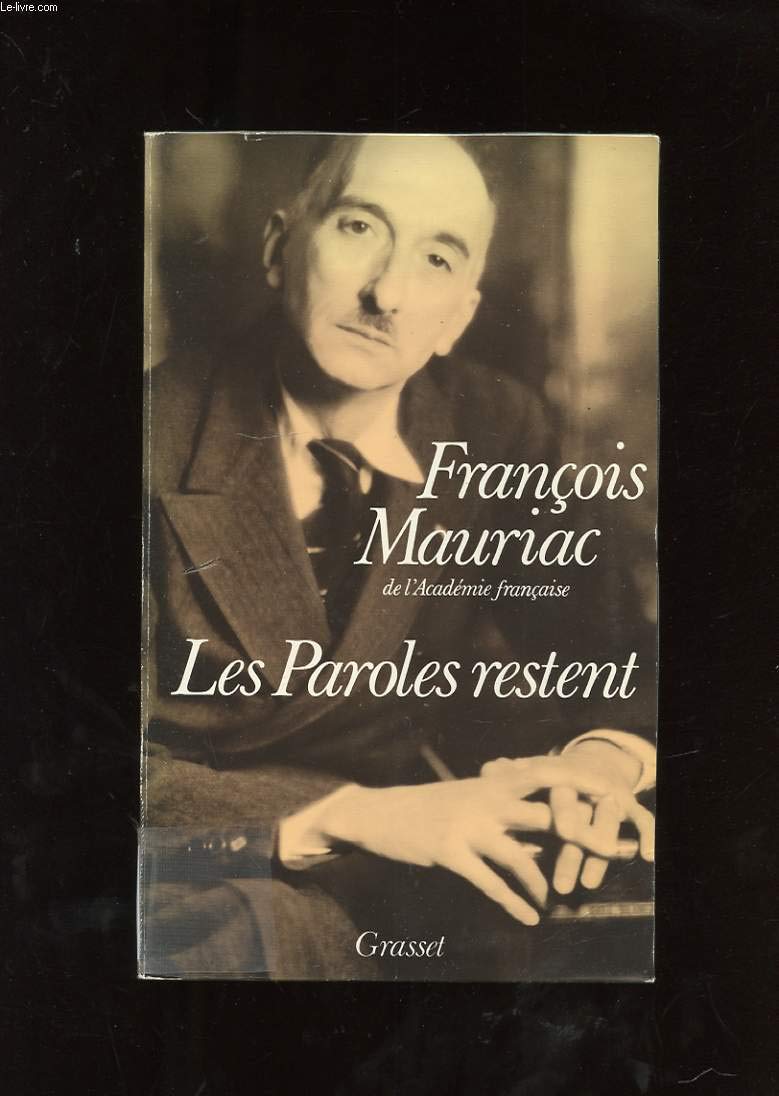 Les paroles restent,Used