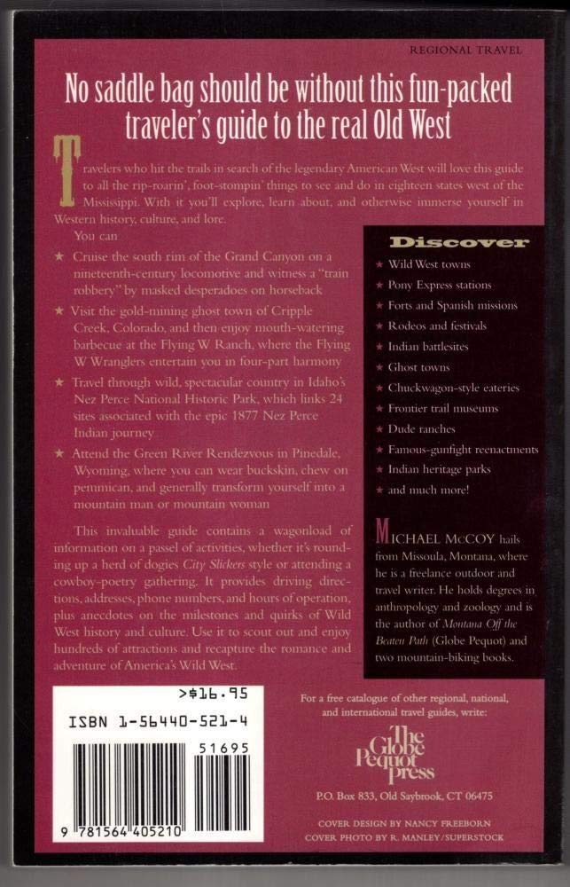 The Wild West: A Traveler's Guide (Discover Historic America),Used