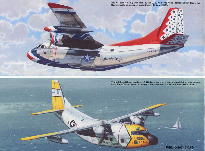 C123 Provider in Action  Aircraft No. 124,Used