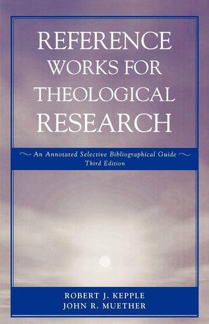 Reference Works For Theological Research,Used