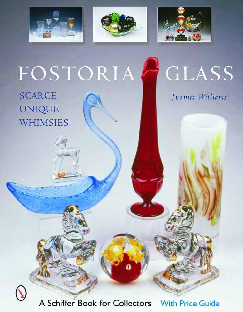 Fostoria Glass: Scarce, Unique, And Whimsies,Used