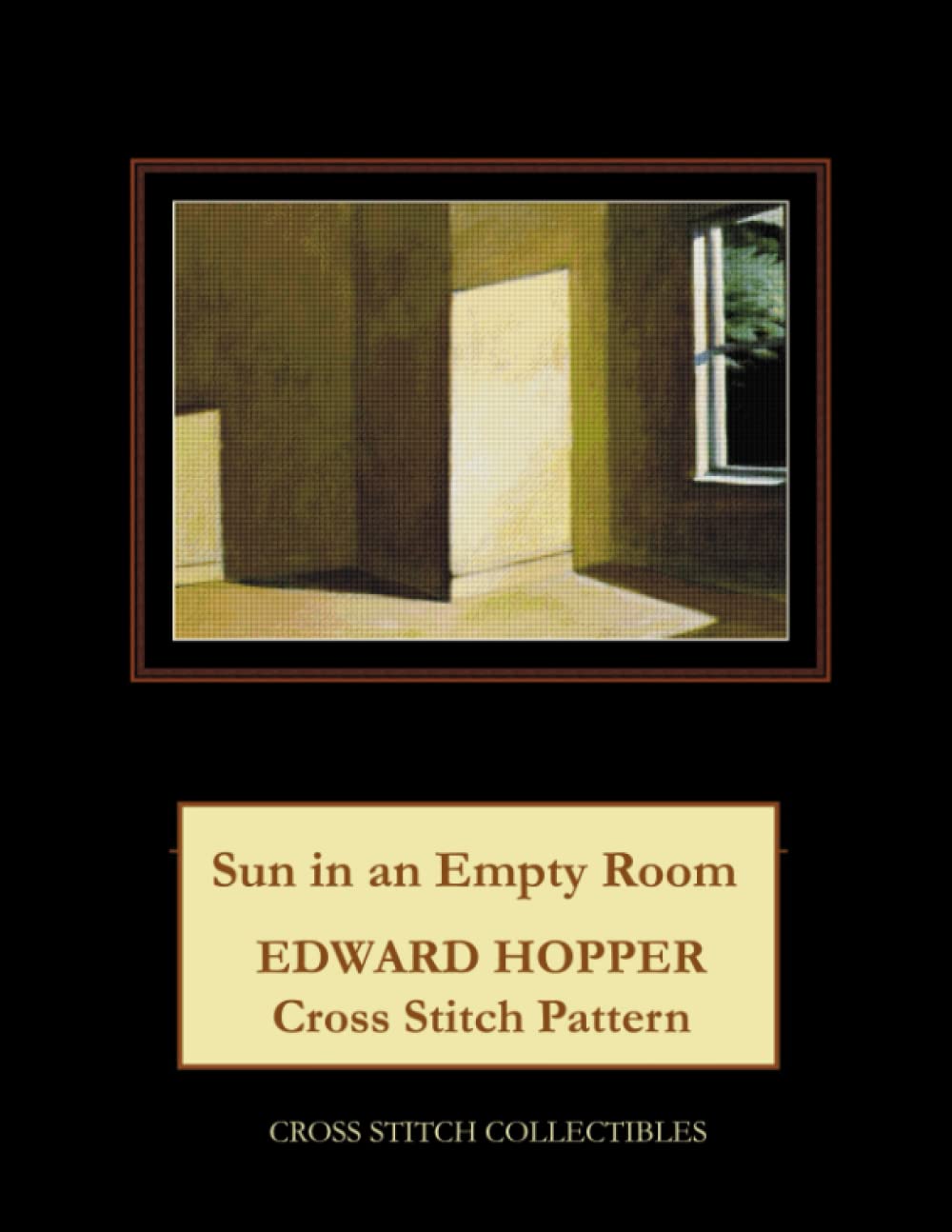 Sun in an Empty Room: Edward Hopper Cross Stitch Pattern,Used