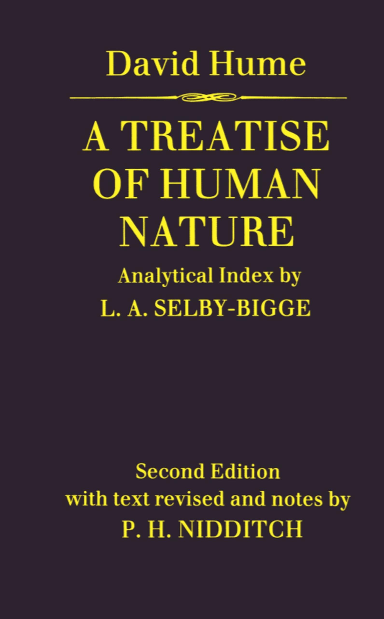 A Treatise Of Human Nature