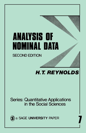 Analysis Of Nominal Data (Quantitative Applications In The Social Sciences),New