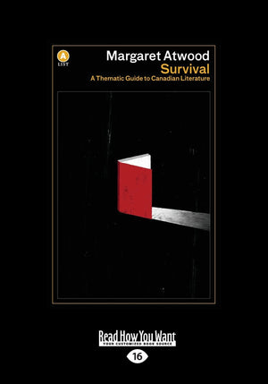 Survival: A Thematic Guide to Canadian Literature,Used