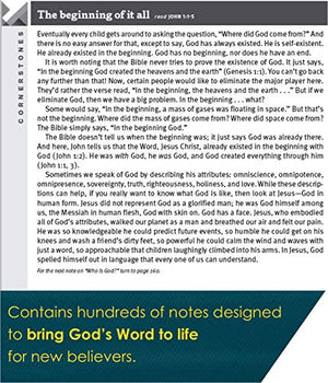 New Believer's Bible NLT (Softcover): First Steps for New Christians,Used
