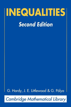 Inequalities (Cambridge Mathematical Library),Used