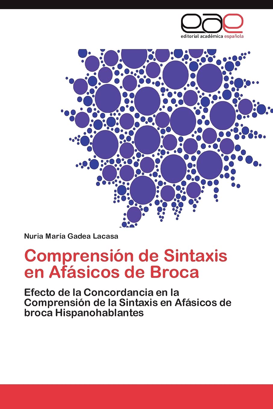 Comprensin de Sintaxis en Afsicos de Broca: Efecto de la Concordancia en la Comprensin de la Sintaxis en Afsicos de broc,Used