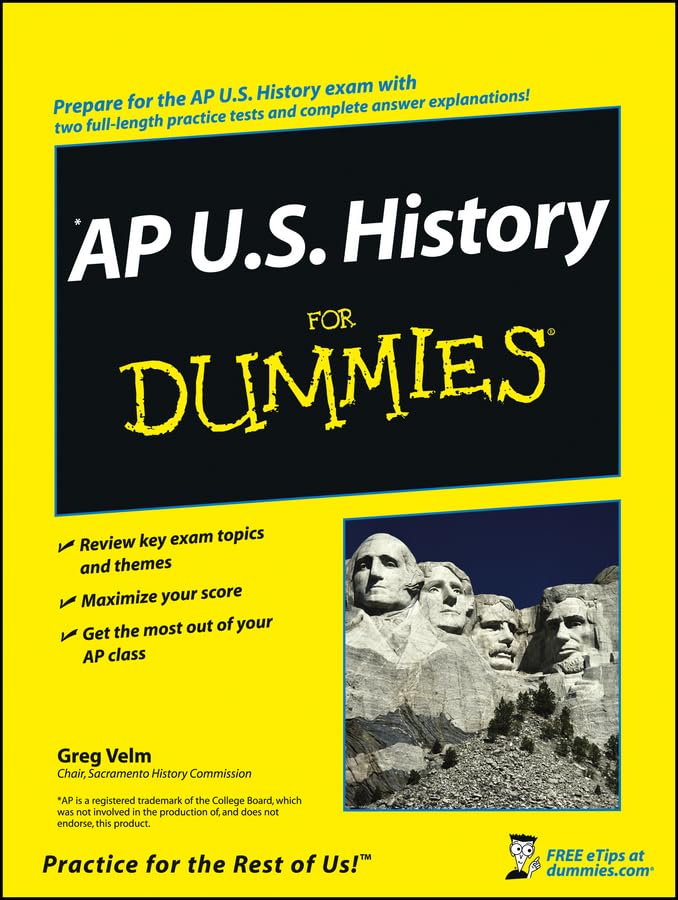 AP U.S. History For Dummies,Used