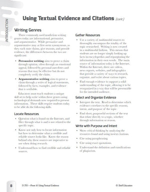 Prove It! Using Textual Evidence, Levels 68,Used