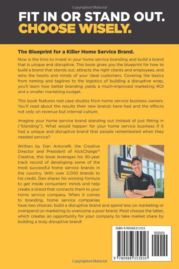 Branded Not Blanded: KickCharge? Your Home Service Brand,New