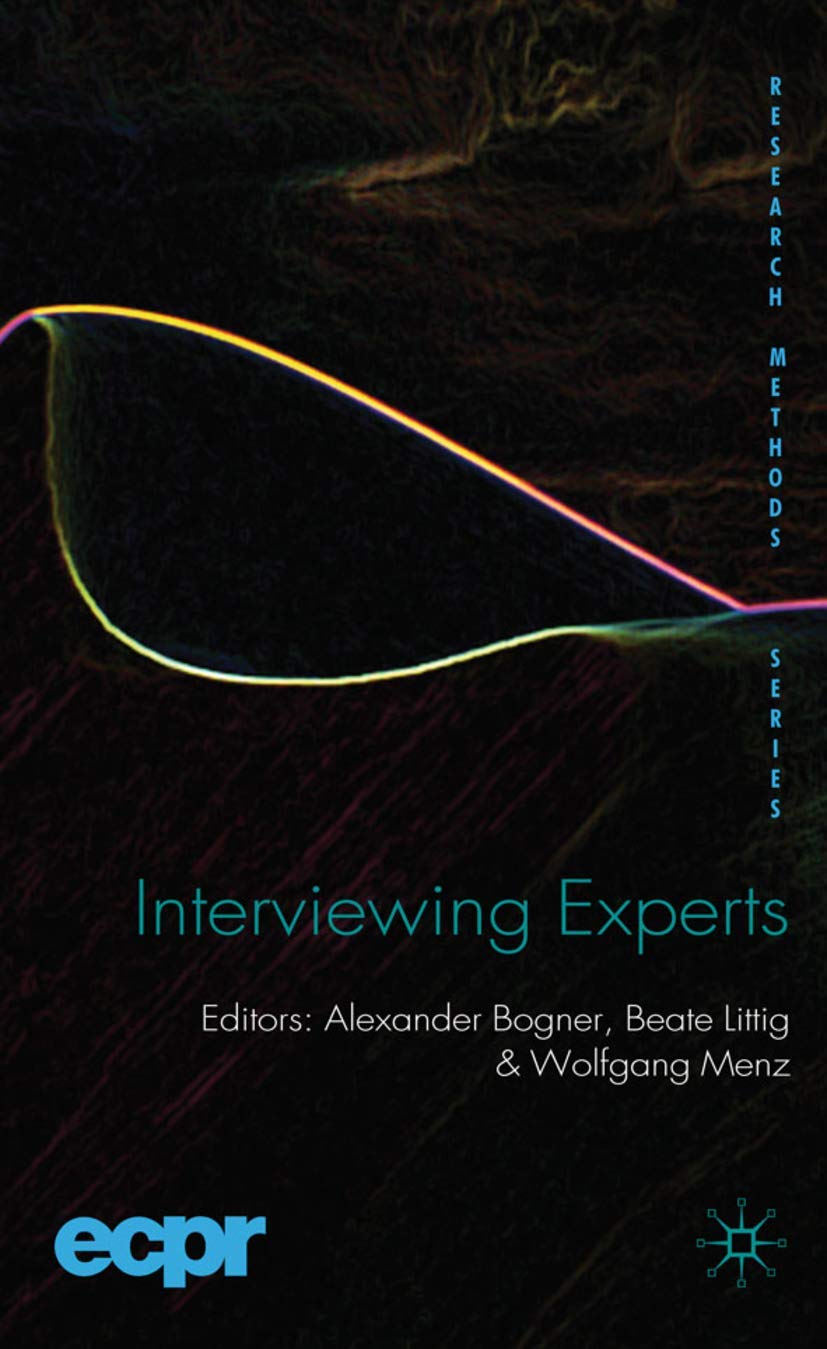 Interviewing Experts (ECPR Research Methods),Used
