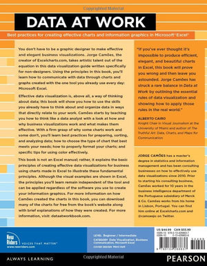 Data at Work: Best practices for creating effective charts and information graphics in Microsoft Excel (Voices That Matter),Used
