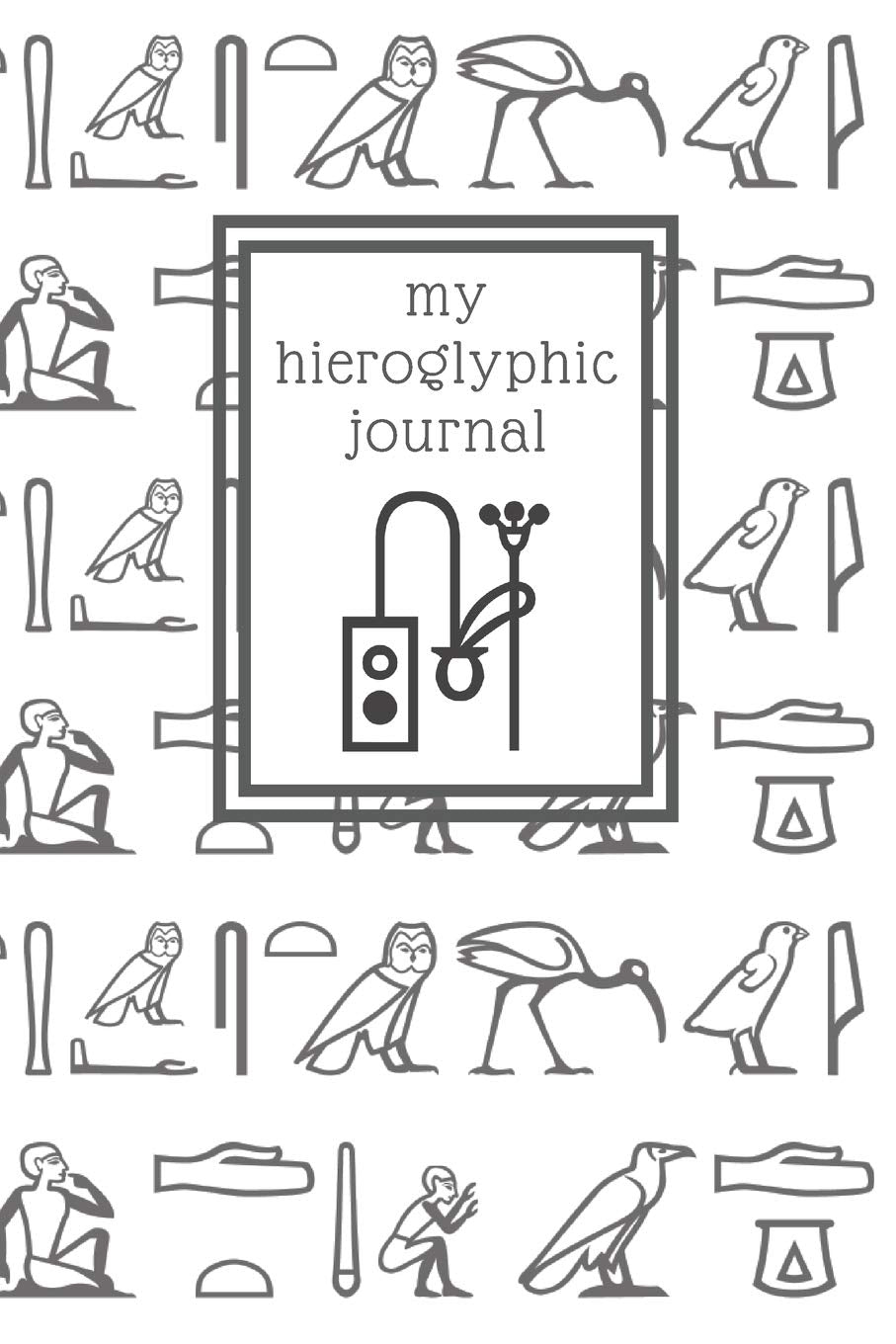 My hieroglyphic journal: a notebook for learning how to write and read Egyptian hieroglyphs (Ancient Egypt Journals),Used