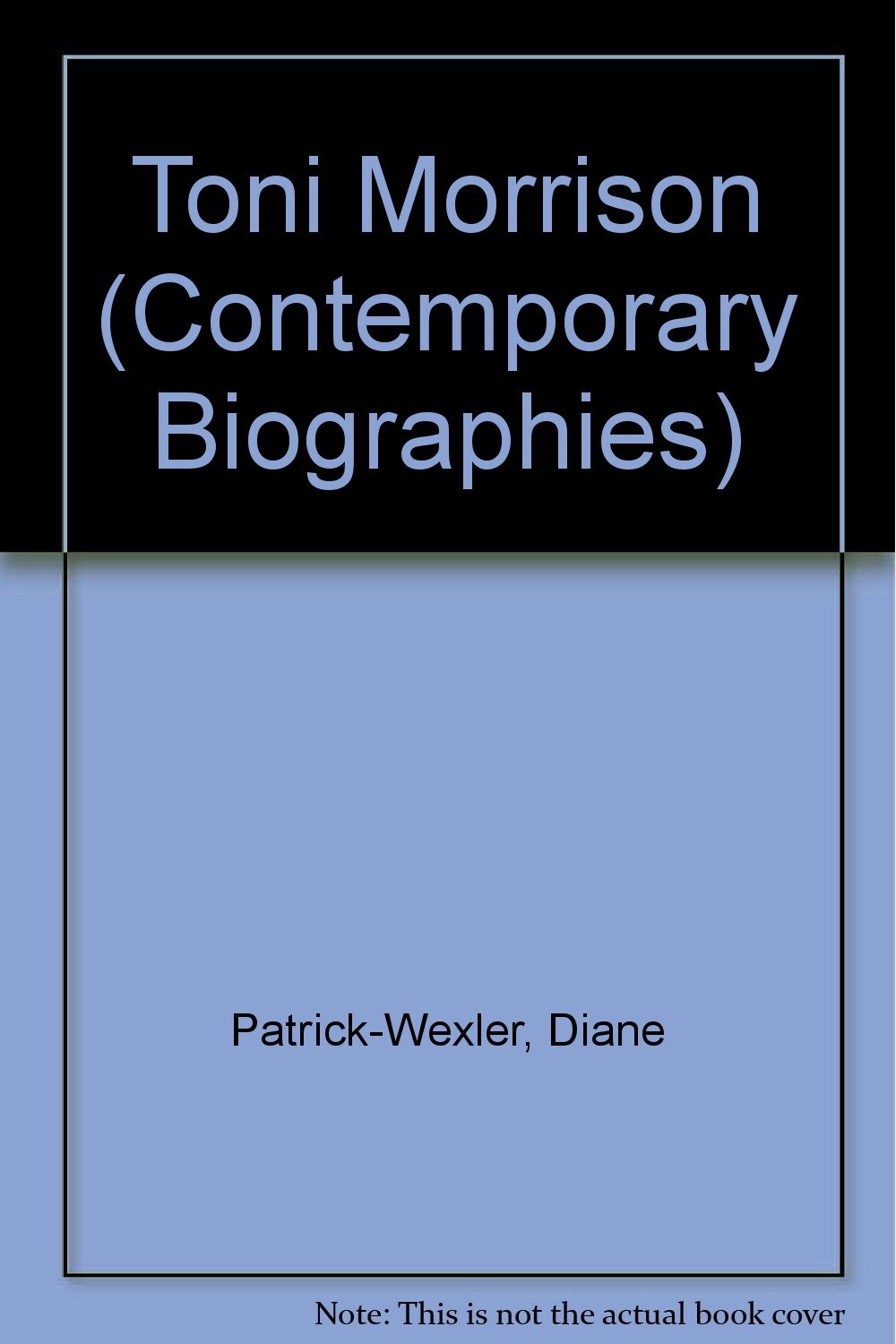 Toni Morrison (Contemporary Biographies),Used