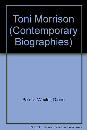 Toni Morrison (Contemporary Biographies),Used