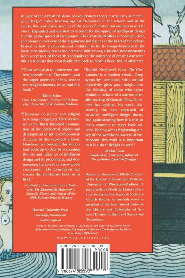 The Creationists: From Scientific Creationism To Intelligent Design, Expanded Edition,New