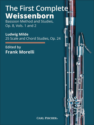 Wf223Sb  The First Complete Weissenborn  Bassoon  Spiral Bound Edition Book