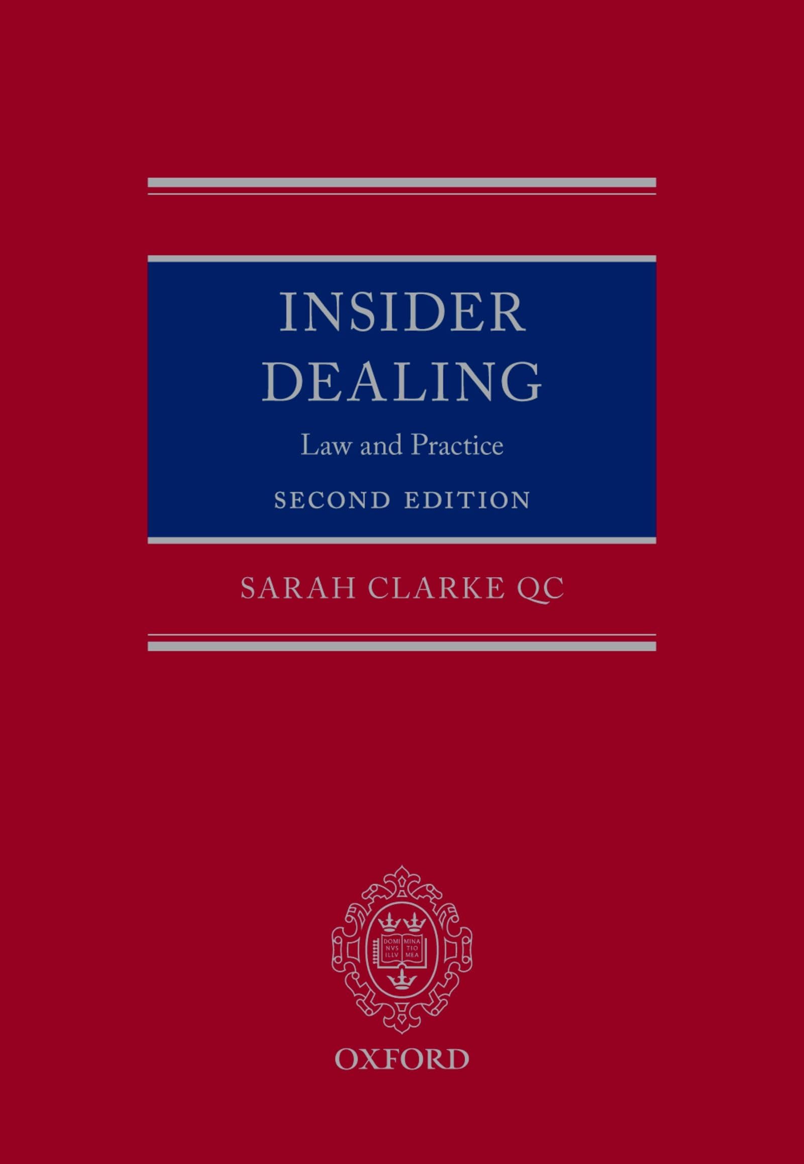 Insider Dealing: Law and Practice,Used