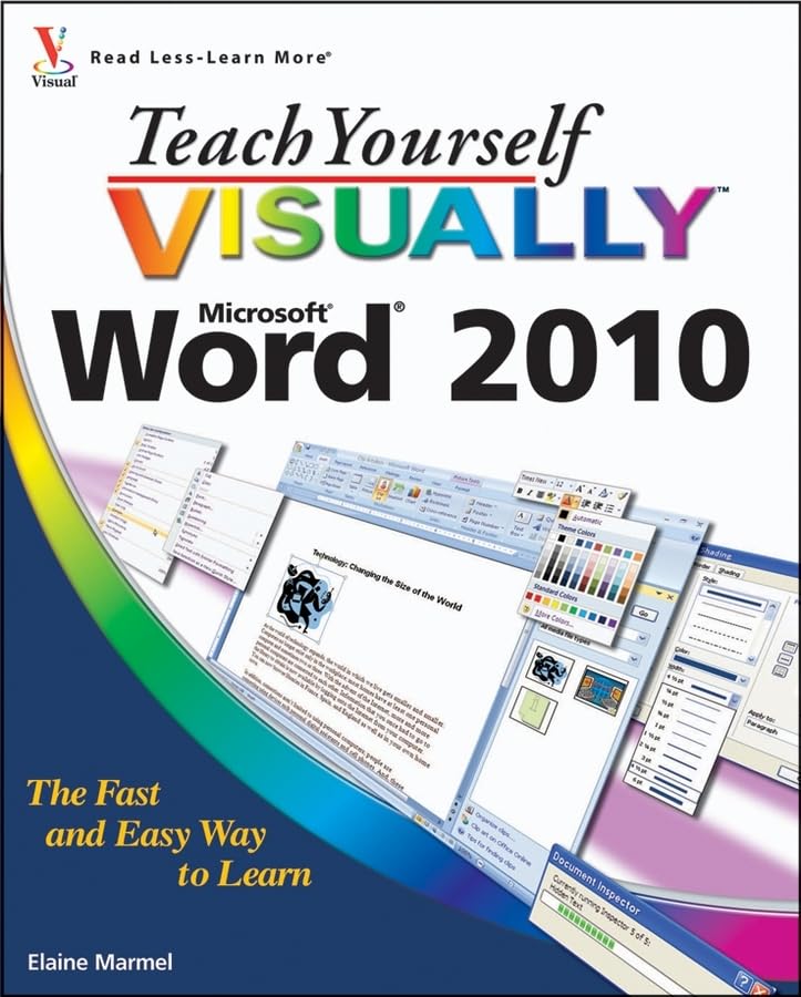 Teach Yourself VISUALLY Word 2010,New