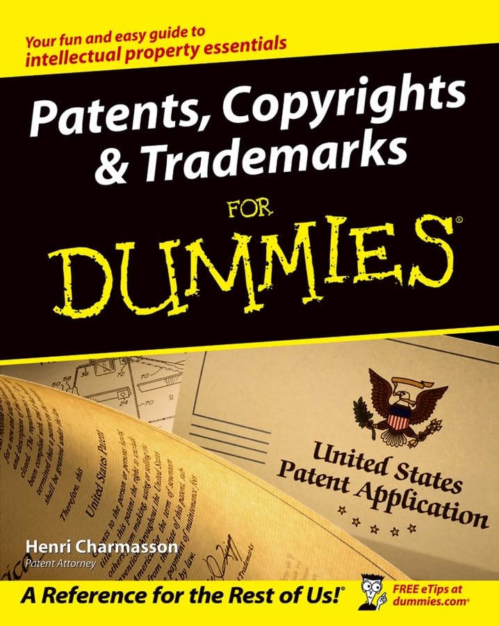 Patents, Copyrights & Trademarks For Dummies-used