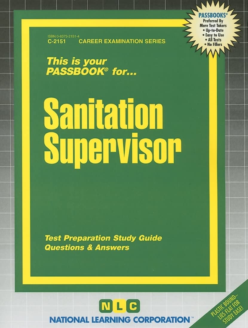 Sanitation Supervisor(Passbooks),Used