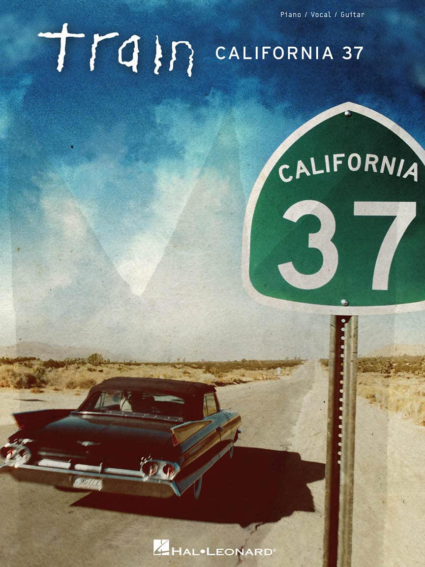 Train  California 37 Piano, Vocal And Guitar Chords,Used