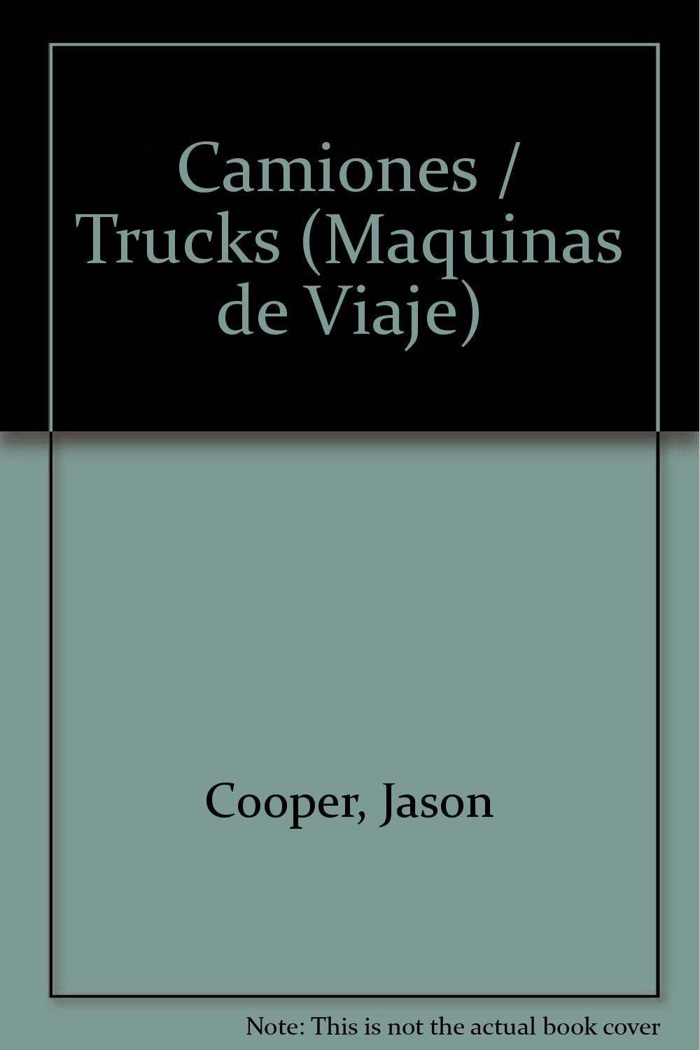 Camiones Maquinas De Viaje (Spanish Edition),Used