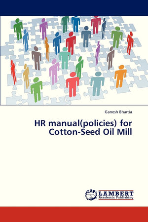 HR manual(policies) for CottonSeed Oil Mill,Used