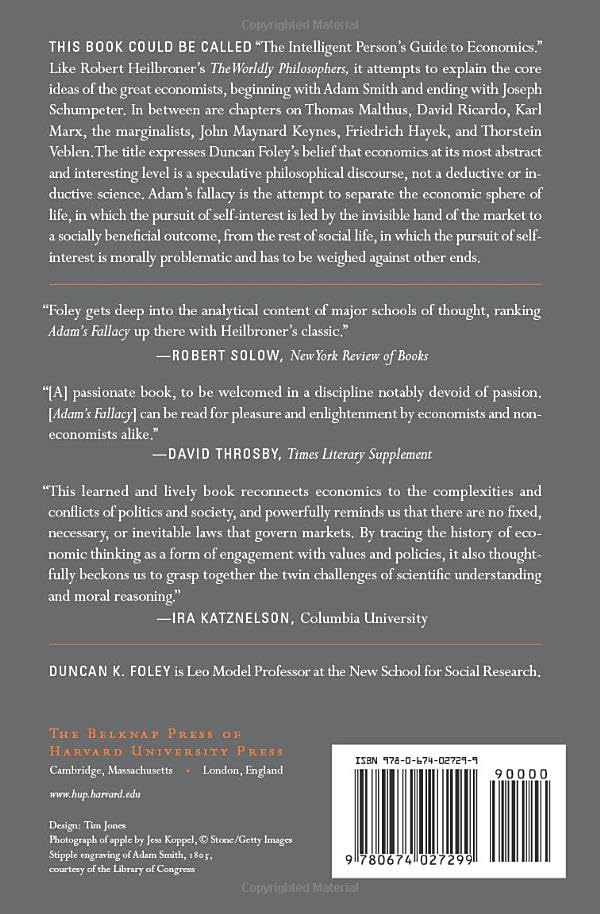 Adams Fallacy: A Guide to Economic Theology,Used