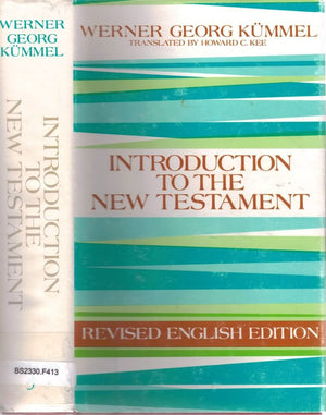 Introduction To The New Testament (Revised English Edition),Used