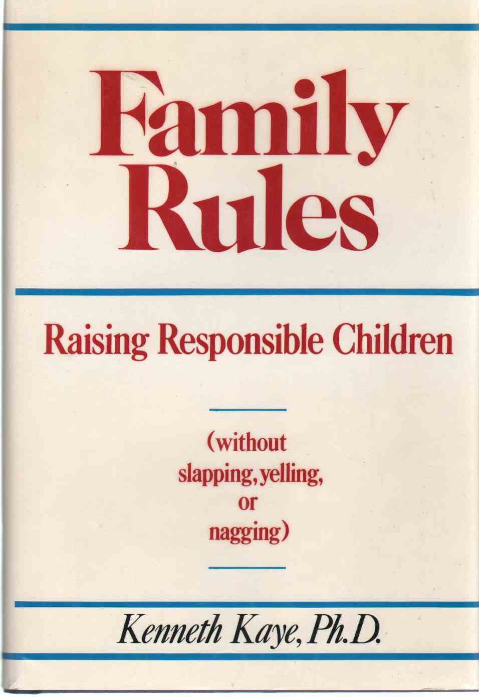 Family Rules: Raising Responsible Children,Used