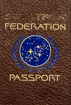 Star Trek Federation Passport: A Mini Travel Guide & Star Trek Passport,Used