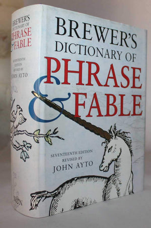 Brewer's Dictionary of Phrase and Fable (Brewer's),Used