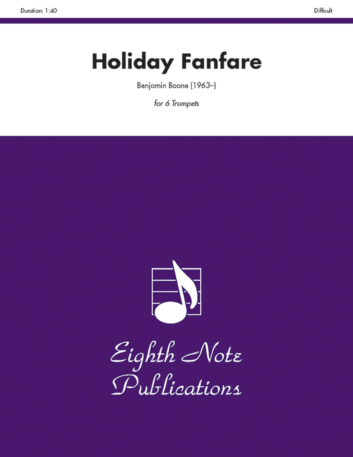 Holiday Fanfare: Score & Parts (Eighth Note Publications),Used