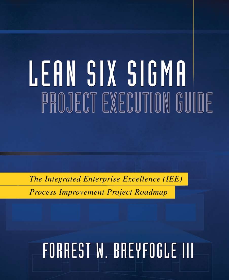 Lean Six Sigma Project Execution Guide: The Integrated Enterprise Excellence (IEE) Process Improvement Project Roadmap,New