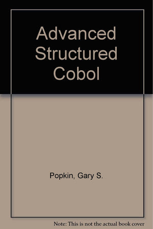 Advanced Structured COBOL,Used