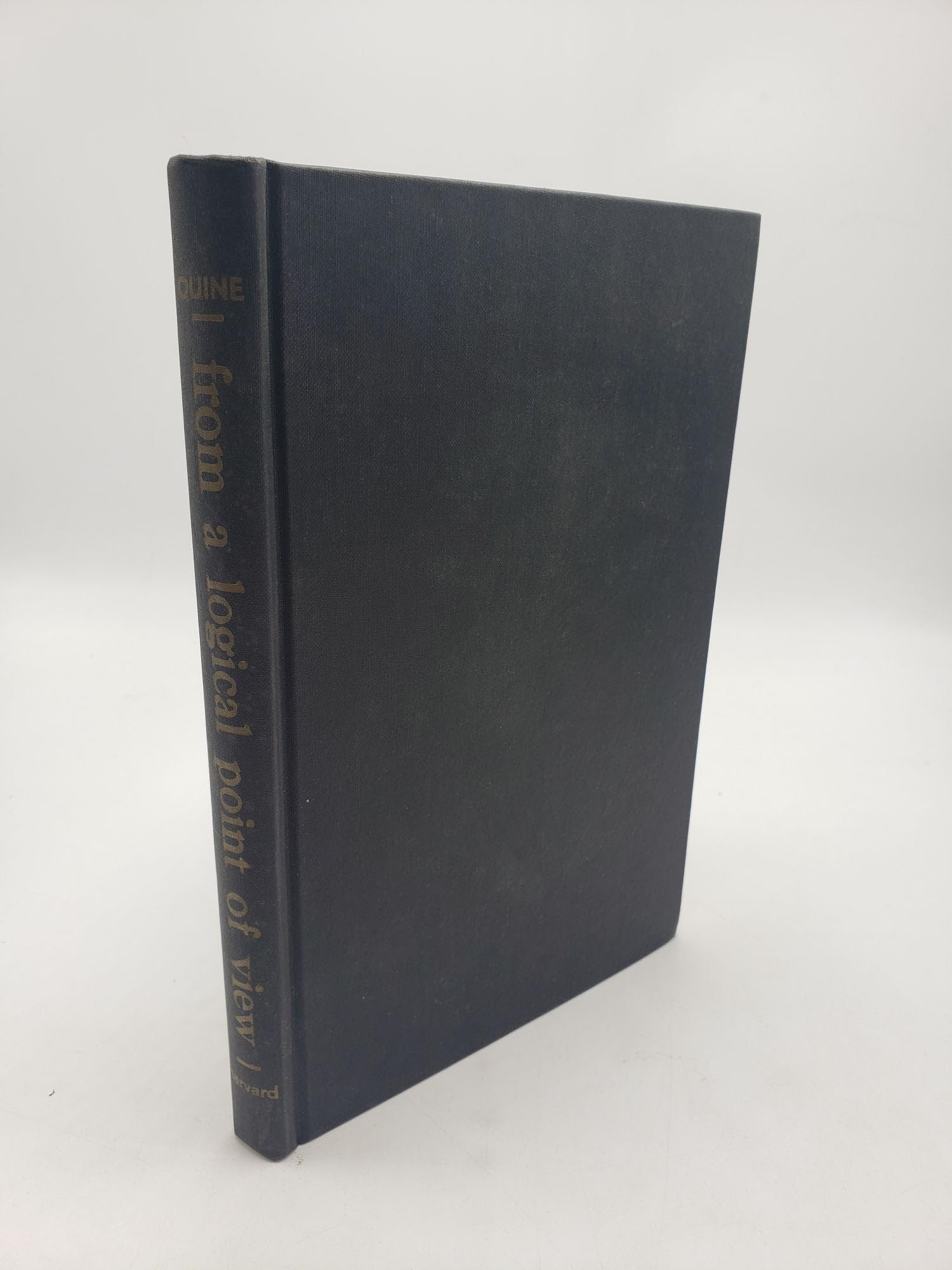 From A Logical Point Of View: Nine Logicophilosophical Essays, Second Revised Edition-new